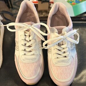 Michael Kors Pink and White Women's Sneakers